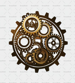 Steampunk Zahnräder
